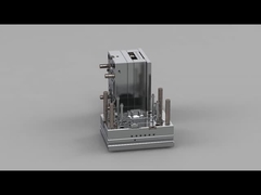 Tampa frontal transparente para telefone em forma de concha (1*1) / Molde de três placas / Corredor frio nº 21871