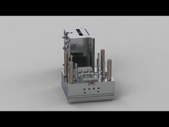 A tampa traseira do telefone transparente da parte superior (1*1)/placas molda/corredor fria No.21872