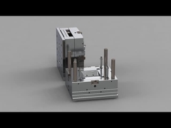 Suporte de guia transparente da correia lateral do POA (1*2)/molde frio No.22728 de /Three-plates do corredor