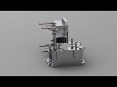 Um mais baixo alojamento do fones de ouvido transparente (1*2)/o corredor/placas quentes moldam No.23306 &23307