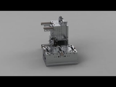 O alojamento transparente do telefone da Três-prova (1*2)/o corredor/placas quentes moldam No.23689