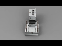 O alojamento inferior superior do telefone transparente da Três-prova (1*4)/o corredor/placas frios moldam No.23690