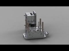 A tampa de bateria transparente do telefone da Três-prova (1*1)/o corredor/placas quentes moldam No.23691&23692