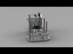 O apoio esperto transparente da caixa de vidros (1*4)/o corredor/placas frios moldam No.23786