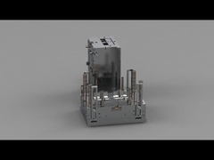 O eixo esperto transparente da caixa de vidros (1*2)/o corredor/placas frios moldam No.23847