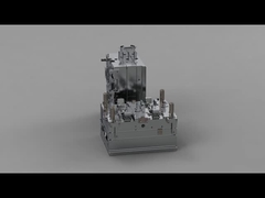 O corredor/placas quentes traseiros a bordo transparentes do alojamento (1*2) molda No.23909